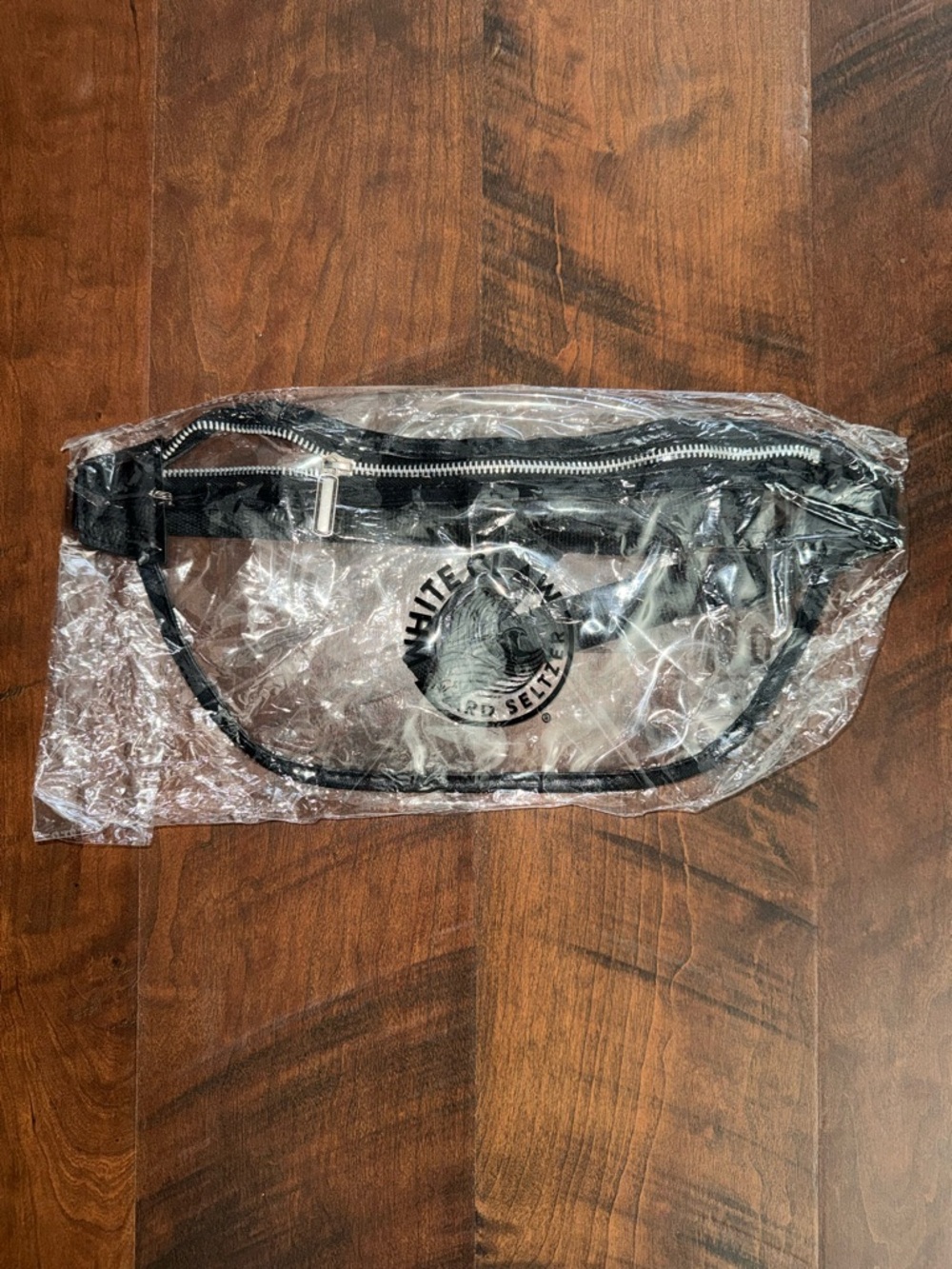 White Claw Clear Belt Bag